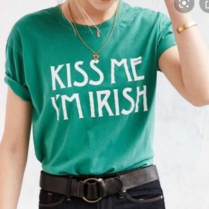 Truly Madly Deeply Kiss Me I’m Irish T-shirt